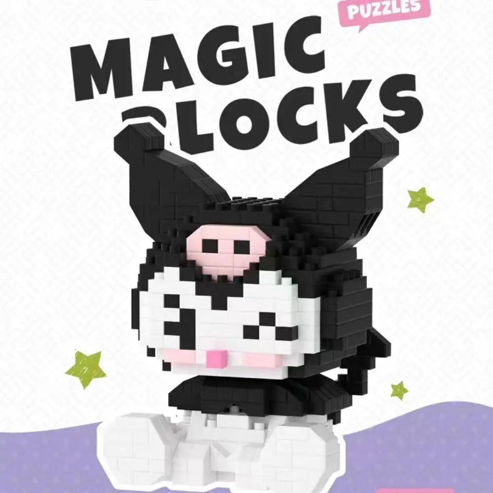 Hello Kitty Building Block - Sanrio Anime Figure - Anime - Action & Toy Figures - 3 - 2024