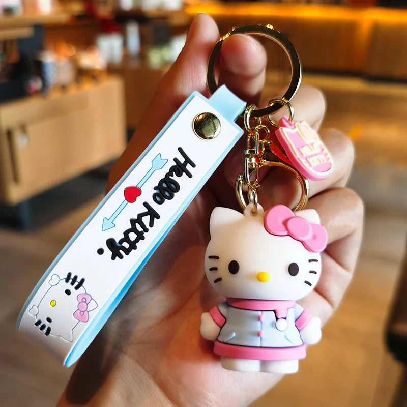 Hello Kitty Keychain - Cute Anime Accessories - WJ047C6 - Anime - Keychains - 31 - 2024