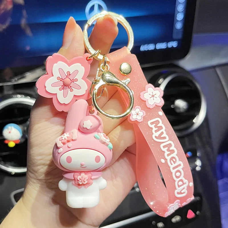 Hello Kitty Keychain - Cute Anime Accessories - WJ058C2 - Anime - Keychains - 27 - 2024