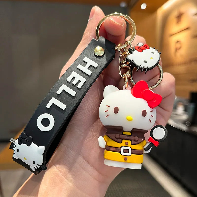 Hello Kitty Keychain - Cute Anime Accessories - WJ046C6 - Anime - Keychains - 16 - 2024