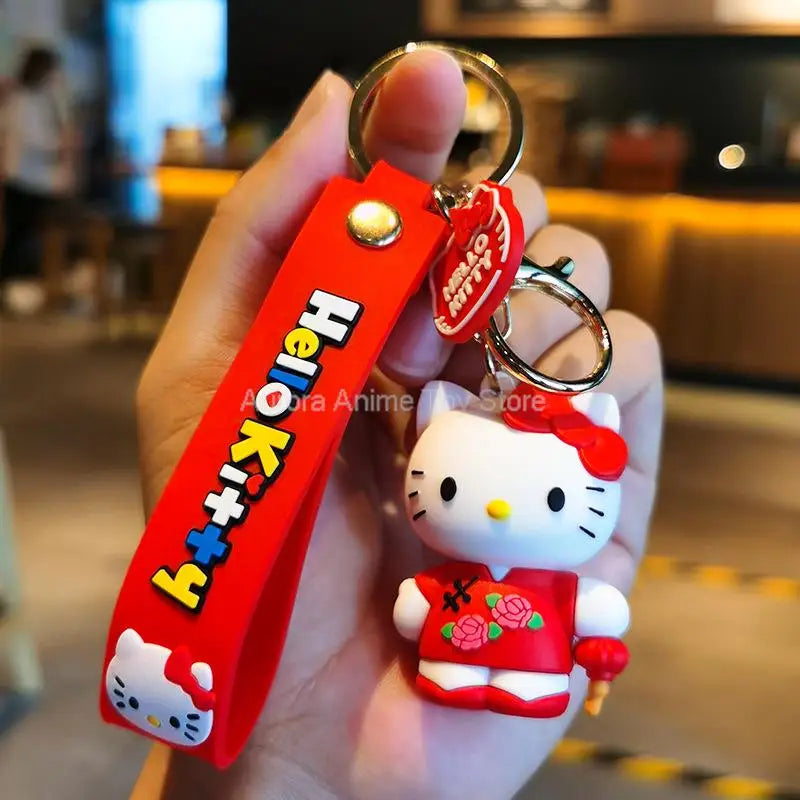 Hello Kitty Keychain - Cute Anime Accessories - WJ061C1 - Anime - Keychains - 40 - 2024