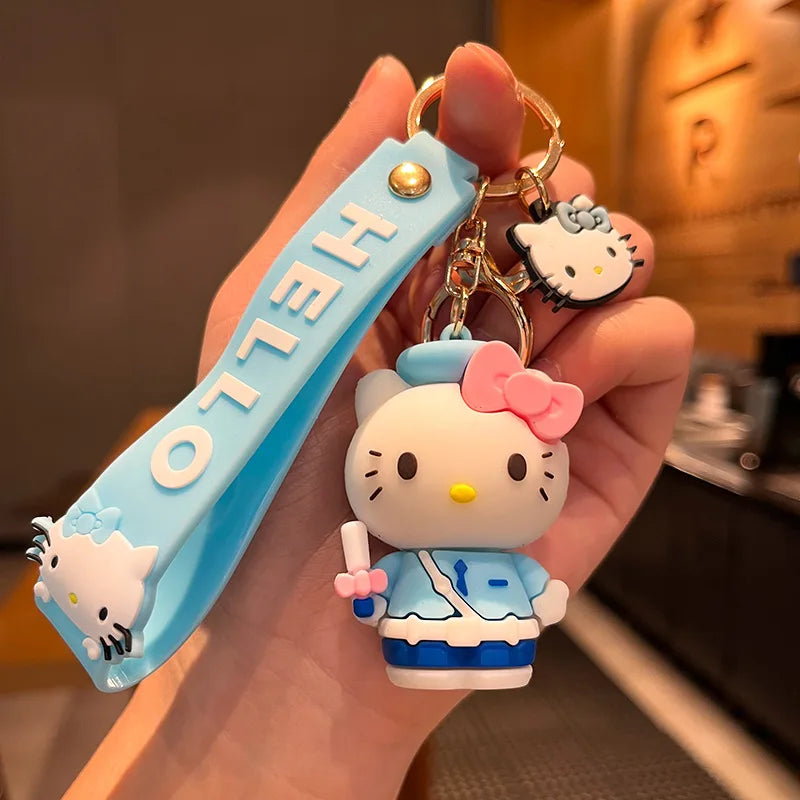 Hello Kitty Keychain - Cute Anime Accessories - WJ046C7 - Anime - Keychains - 15 - 2024