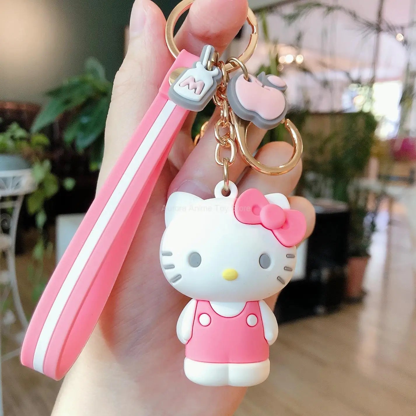 Hello Kitty Keychain - Cute Anime Accessories - WJ045C1 - Anime - Keychains - 24 - 2024