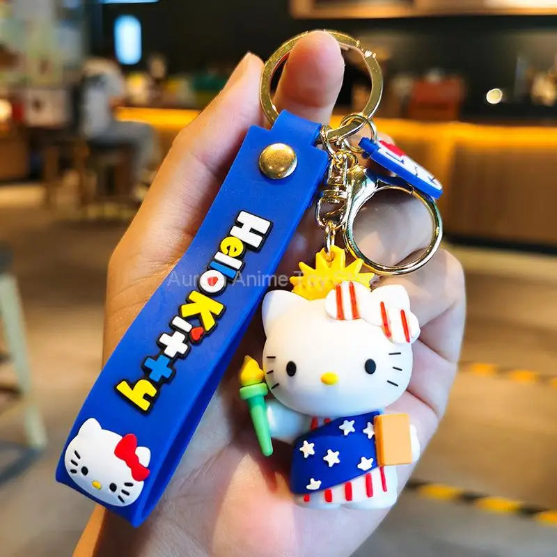 Hello Kitty Keychain - Cute Anime Accessories - WJ061C3 - Anime - Keychains - 42 - 2024