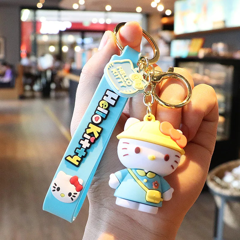 Hello Kitty Keychain - Cute Anime Accessories - WJ048C2 - Anime - Keychains - 35 - 2024