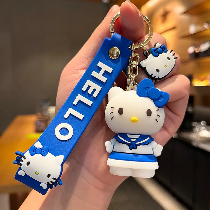 Hello Kitty Keychain - Cute Anime Accessories - WJ046C3 - Anime - Keychains - 11 - 2024