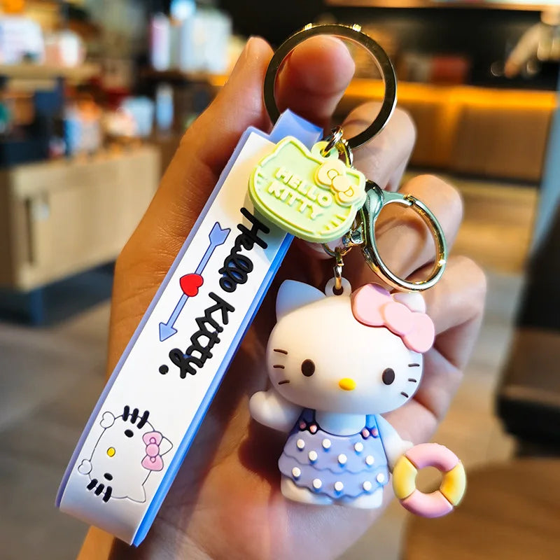 Hello Kitty Keychain - Cute Anime Accessories - WJ047C1 - Anime - Keychains - 17 - 2024