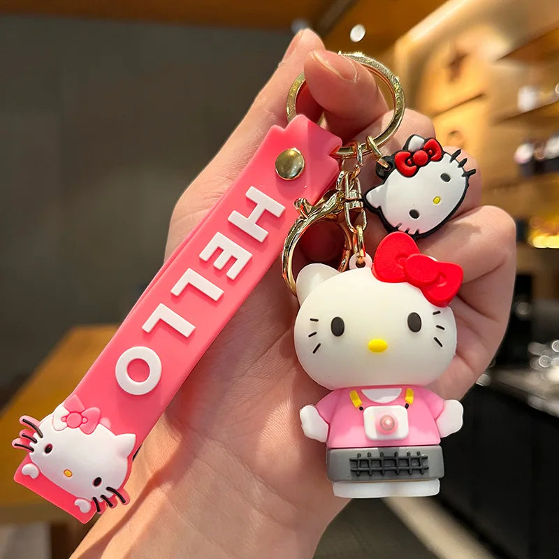 Hello Kitty Keychain - Cute Anime Accessories - WJ046C8 - Anime - Keychains - 18 - 2024