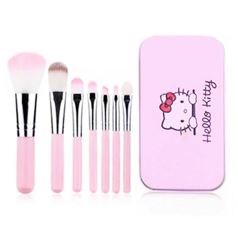 Hello Kitty Makeup Brush Set: Adorable Anime-Inspired Beauty Tools - Purple - Anime - Makeup Tools - 7 - 2024