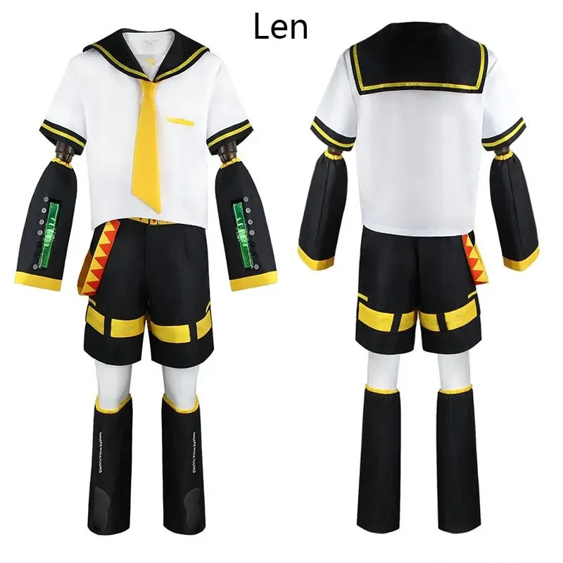 Kagamine Rin & Len Cosplay Costume JK Uniform Set - Anime - Costumes - 2 - 2024