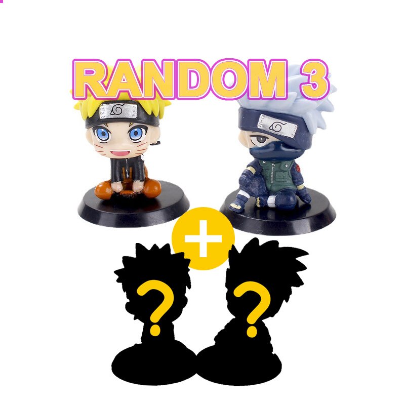 Kawaii Naruto Figurine - 3 random / Nearest Warehouse - Anime - Dresses - 15 - 2024