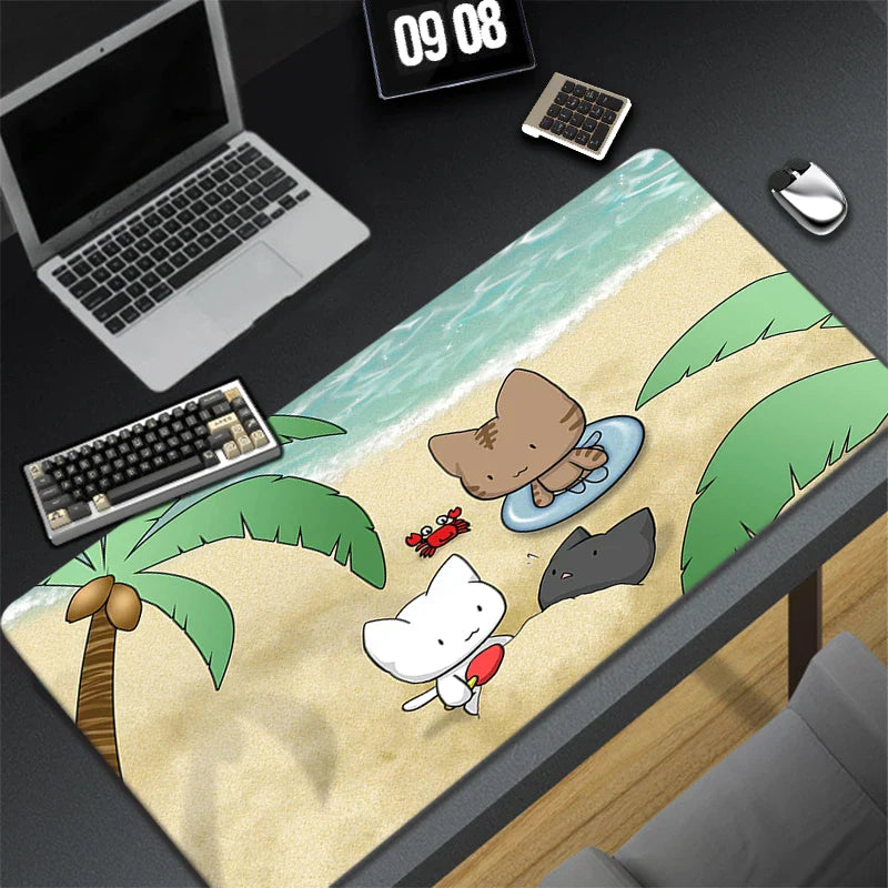 Kawaii Office Desk Mat - Cute Cat Designs - Anime - Mouse Pads - 3 - 2024