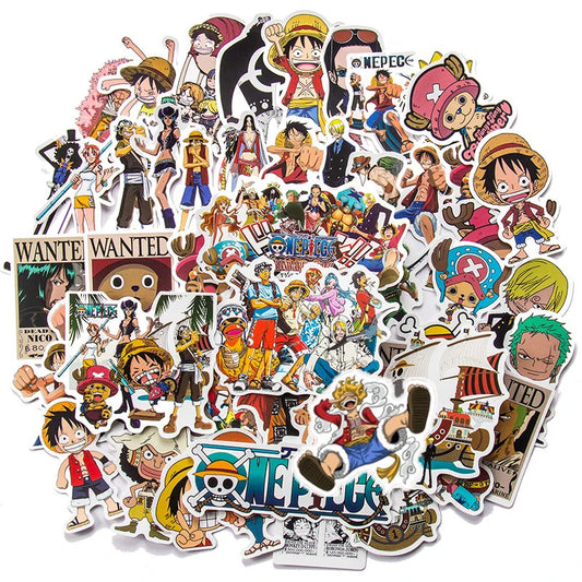 Anime Luffy One Piece Stickers - 10PCS One Piece - Anime - Decorative Stickers - 1 - 2024