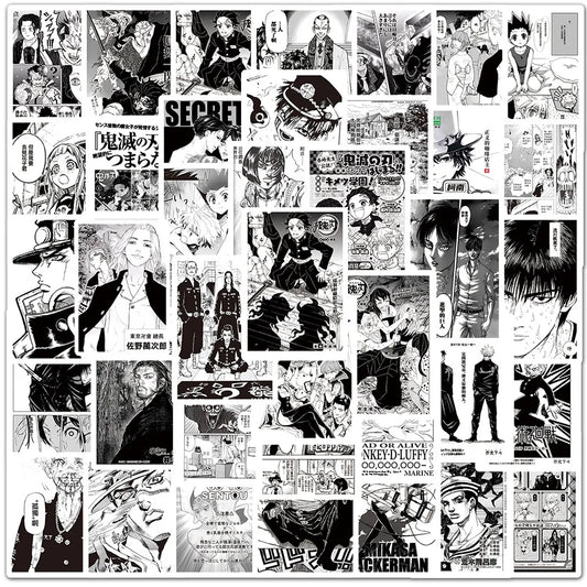 Mixed Anime Jujutsu Kaisen & Hunter×Hunter Stickers Set - Anime - Decorative Stickers - 2 - 2024