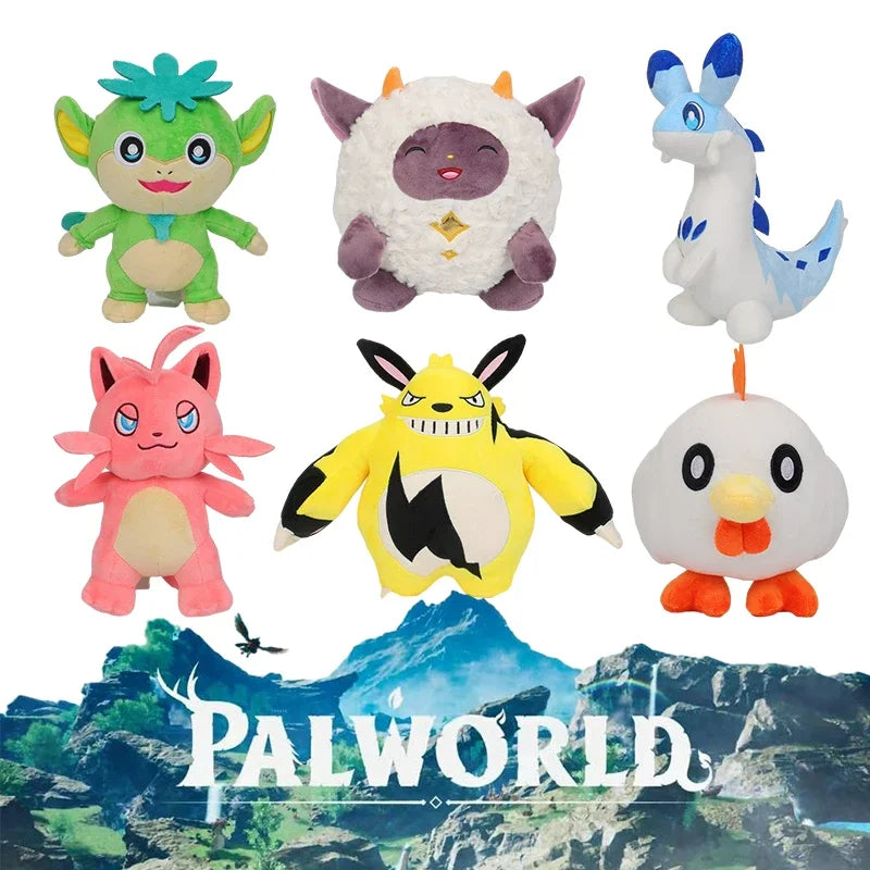 Palworld Chikibi Plush Toy - Kawaii Grizzbolt Anime Game Stuffed Doll - Anime - Toys - 1 - 2024