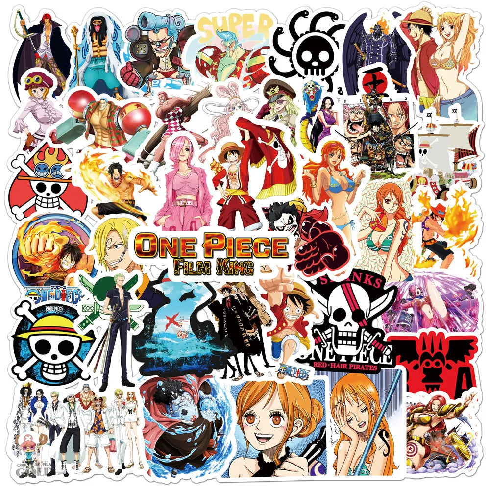 ONE PIECE Stickers - Luffy Zoro Chopper - 100pcs Style3 - Anime - Decorative Stickers - 9 - 2024