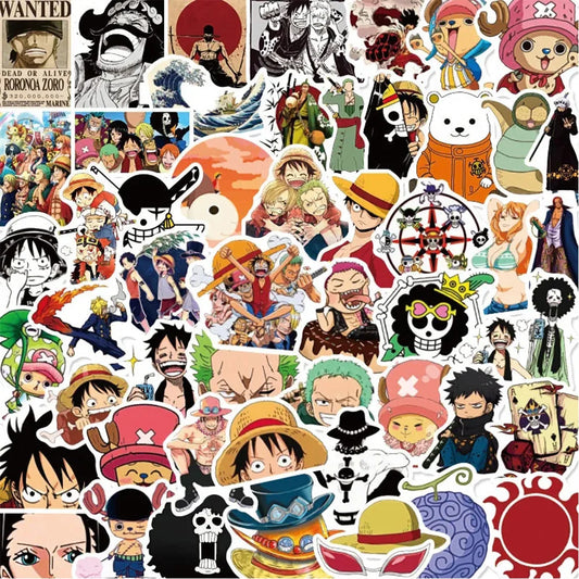 ONE PIECE Stickers - Luffy Zoro Chopper - Anime - Decorative Stickers - 2 - 2024