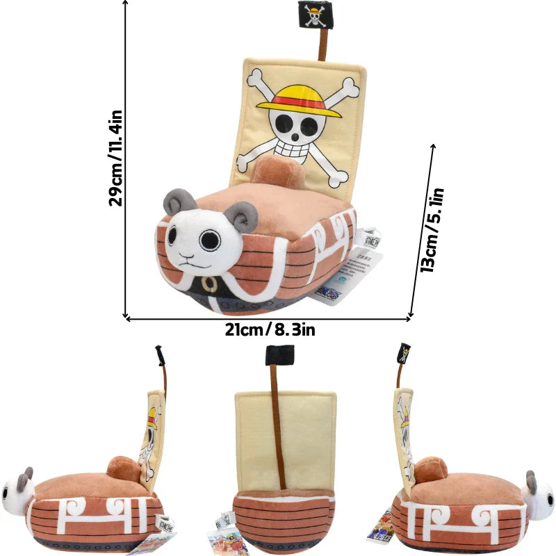 One Piece Anime Plush Toys - Thousand Sunny & Going Merry Stuffed Animals - 3 - Anime - Stuffed Animals - 9 - 2024