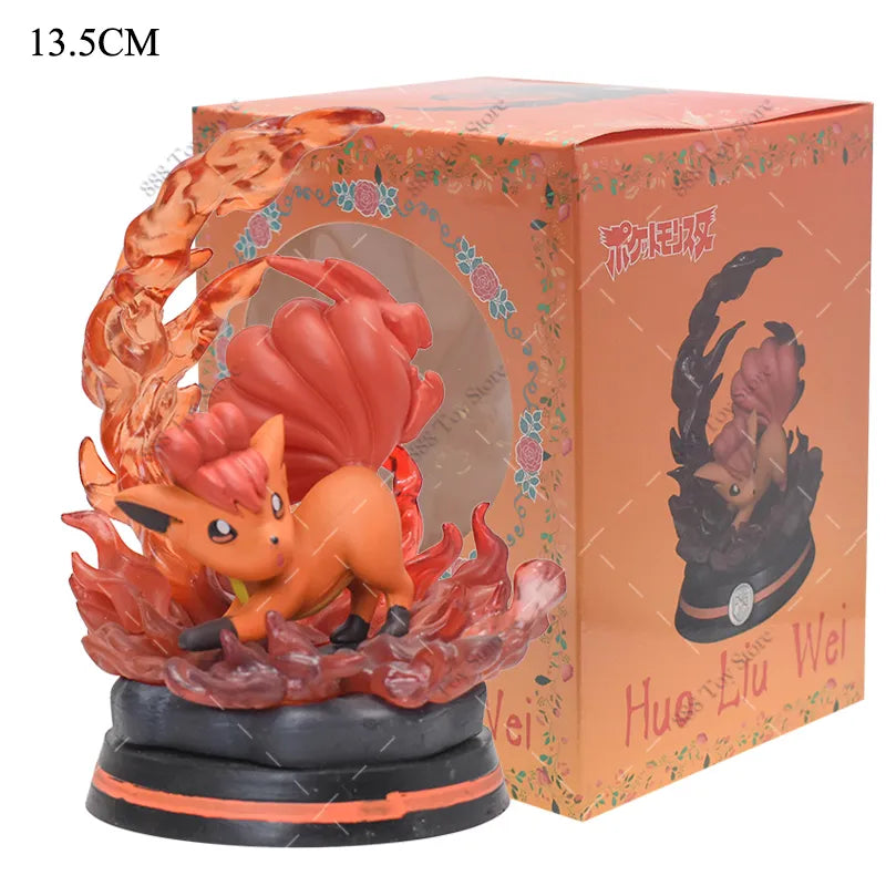 Pokemon Charizard Squirtle Bulbasaur Vulpix Figures - Vulpix with box - Anime - Action & Toy Figures - 26 - 2024