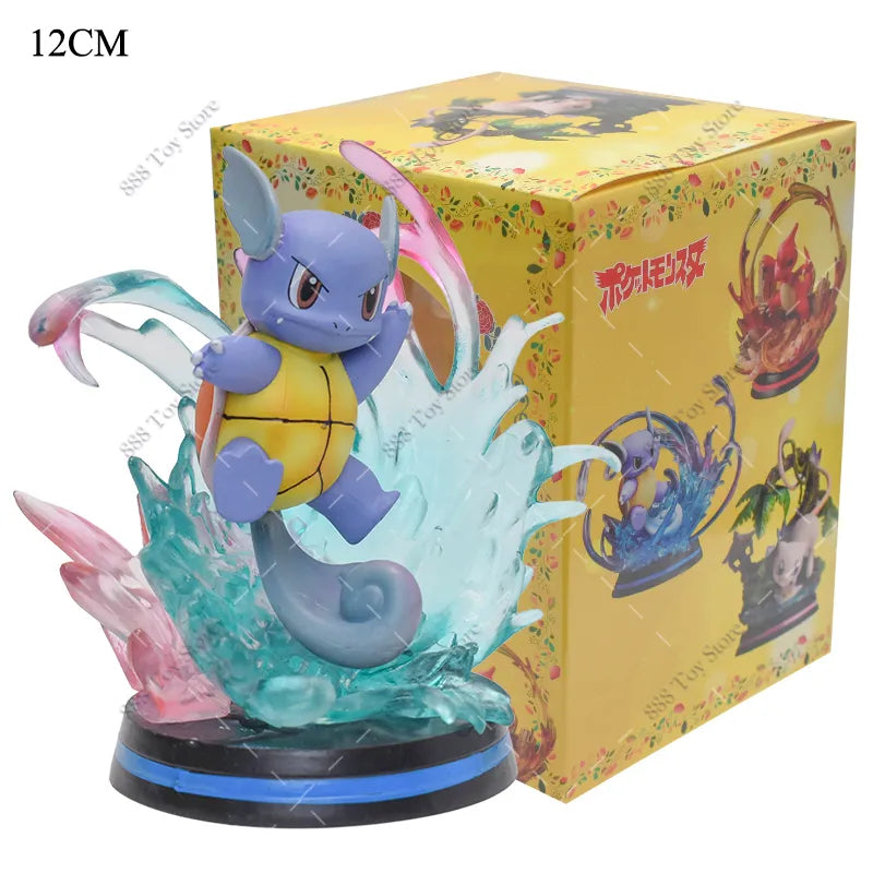 Pokemon Charizard Squirtle Bulbasaur Vulpix Figures - Wartortle with box - Anime - Action & Toy Figures - 8 - 2024
