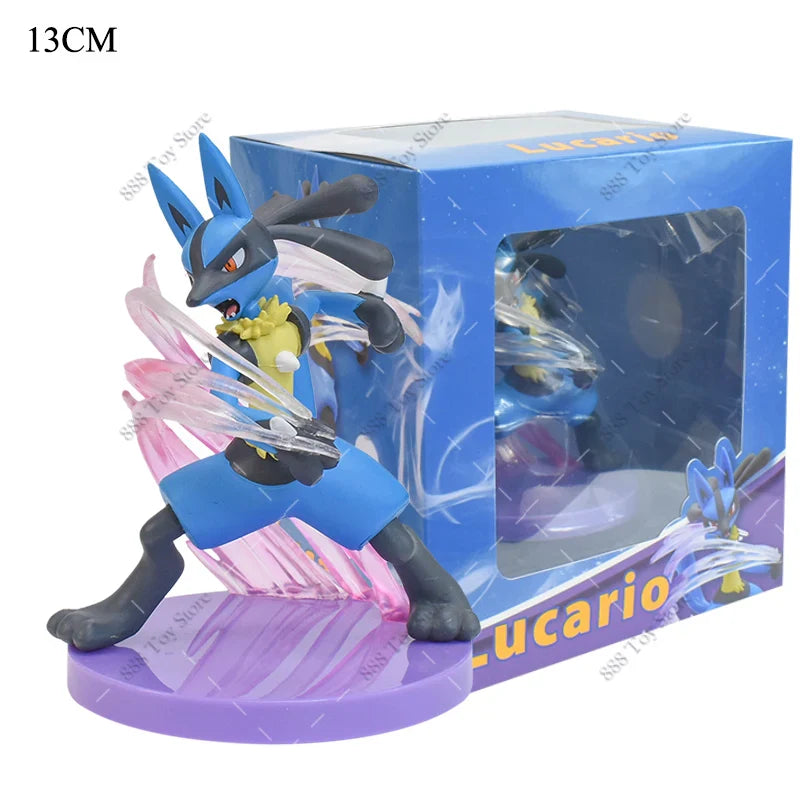 Pokemon Charizard Squirtle Bulbasaur Vulpix Figures - Lucario with box - Anime - Action & Toy Figures - 40 - 2024