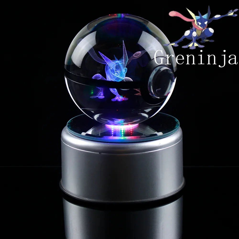 Pokemon Gengar 3D Crystal Ball - Greninja / 5cm NO base - Anime - Toys - 12 - 2024