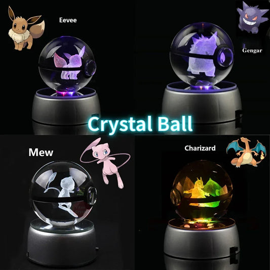 Pokemon Gengar 3D Crystal Ball - Anime - Toys - 2 - 2024