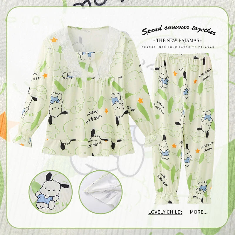 Sanrio Cartoon Children Pajamas - Anime - Sleepwear & Loungewear - 24 - 2024