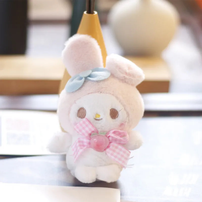 Sanrio Kuromi Cinnamoroll Cat Doll Keychain - C2 - Anime - Stuffed Animals - 24 - 2024