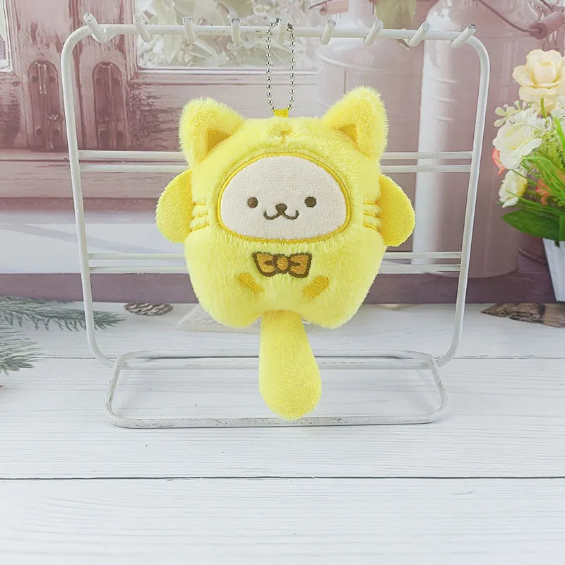 Sanrio Kuromi Cinnamoroll Cat Doll Keychain - Pom Pom Purin - Anime - Stuffed Animals - 11 - 2024