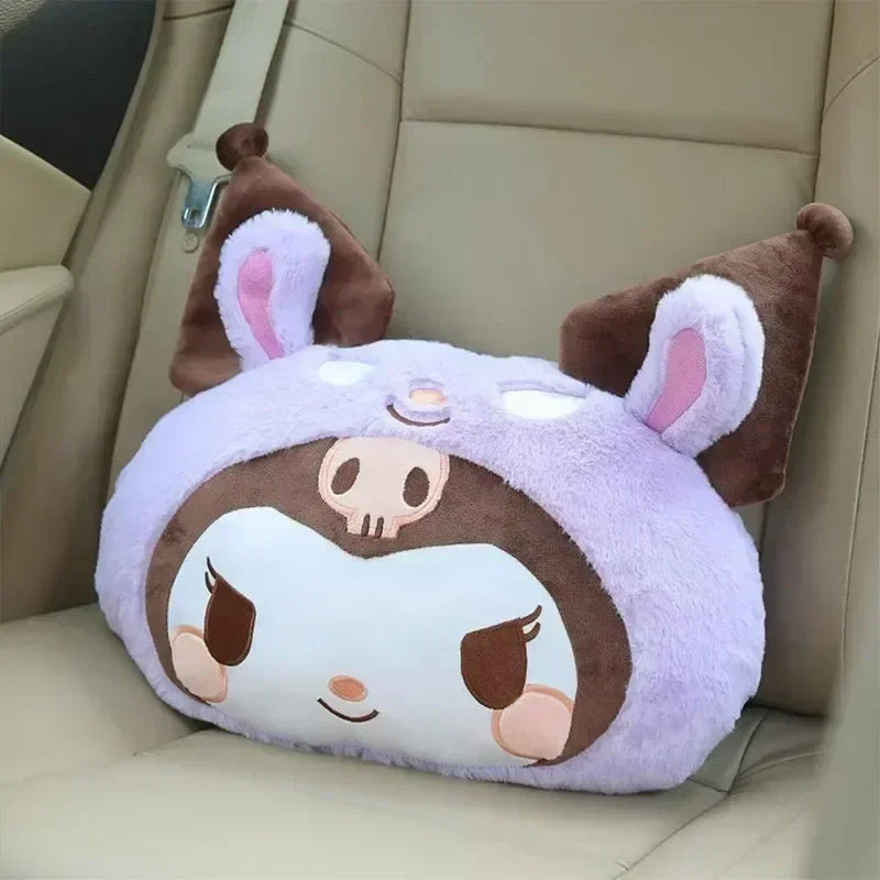 Sanrio Kuromi Plush Car Pillow Plushie - Anime - Pillows - 2 - 2024