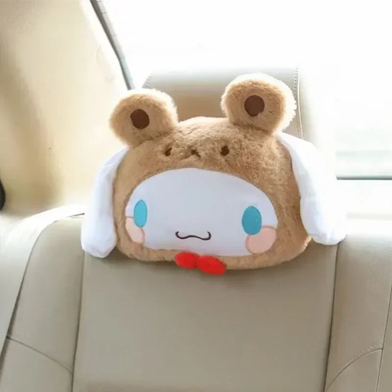 Sanrio Kuromi Plush Car Pillow Plushie - neck pillow38x28cm2 - Anime - Pillows - 8 - 2024