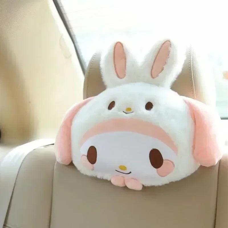 Sanrio Kuromi Plush Car Pillow Plushie - neck pillow38x28cm1 - Anime - Pillows - 6 - 2024