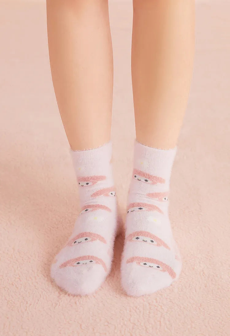 Sanrio Anime Socks - Hello Kitty Kuromi Melody Cinnamoroll - My melody - Anime - Socks - 7 - 2024