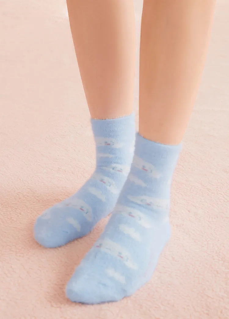 Sanrio Anime Socks - Hello Kitty Kuromi Melody Cinnamoroll - Cinnamoroll - Anime - Socks - 8 - 2024