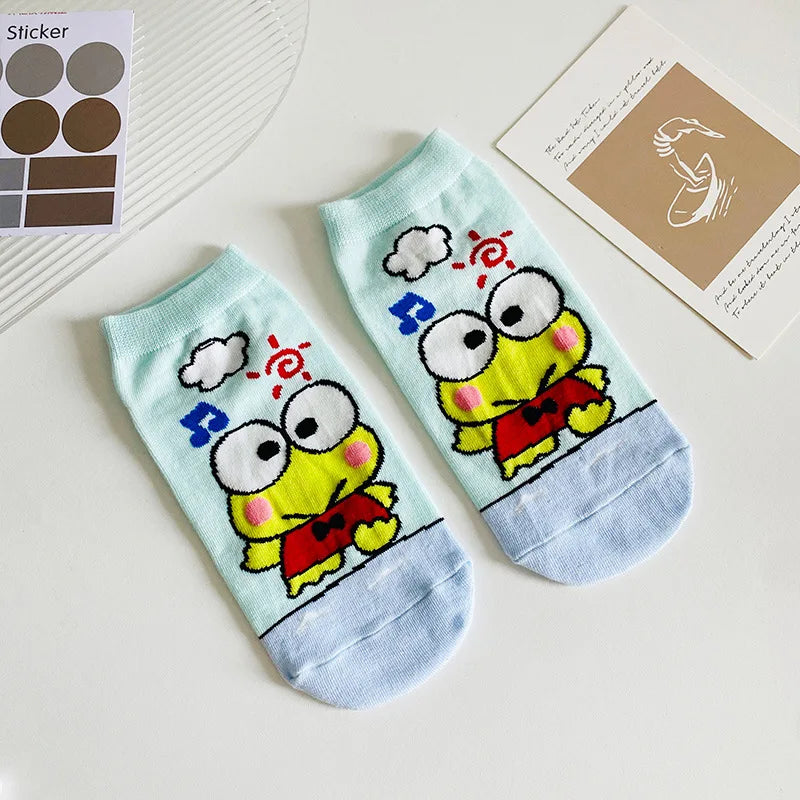 Sanrio Anime Socks - Hello Kitty Kuromi Melody Cinnamoroll - 2229527 - Anime - Socks - 39 - 2024