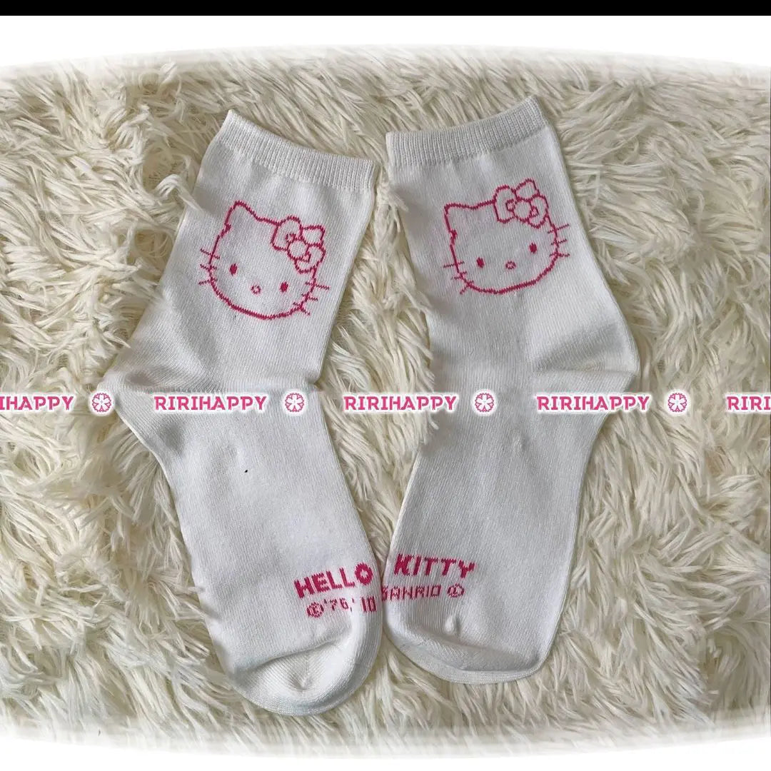 Sanrio Anime Socks - Hello Kitty Kuromi Melody Cinnamoroll - hellokitty 5 - Anime - Socks - 20 - 2024