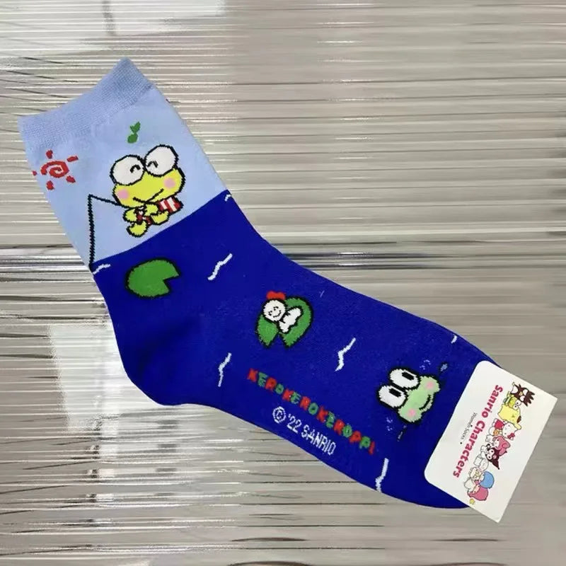 Sanrio Anime Socks - Hello Kitty Kuromi Melody Cinnamoroll - 1 - Anime - Socks - 14 - 2024