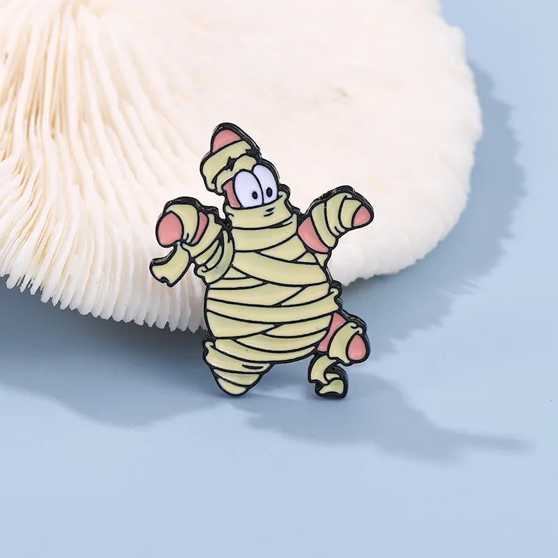 Sponge Bob Enamel Pins - Creative Cartoon Anime Lapel Brooches - W7048 - Anime - Brooches & Lapel Pins - 8 - 2024