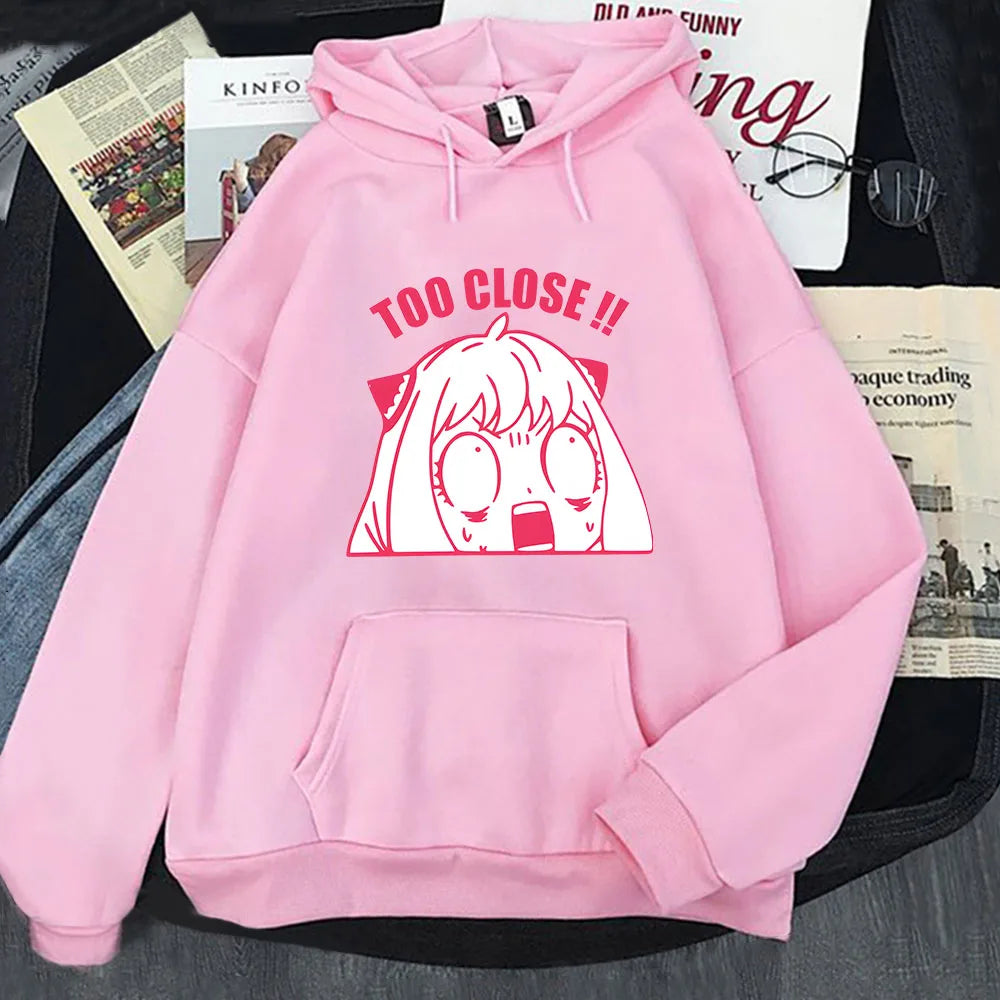 Spy X Family Anime Anya Print Hoodie - Pink / S - Anime - Shirts & Tops - 9 - 2024