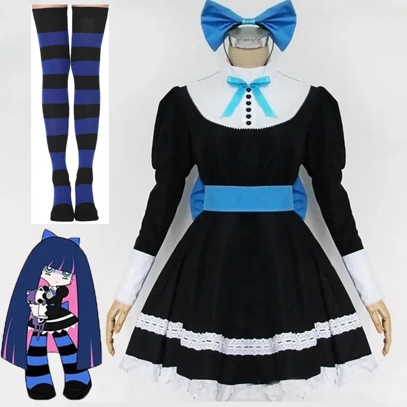 Stocking Anarchy Autumn Maid Cosplay - Panty & Stocking - Clothing stocking / S - Anime - Costumes - 8 - 2024