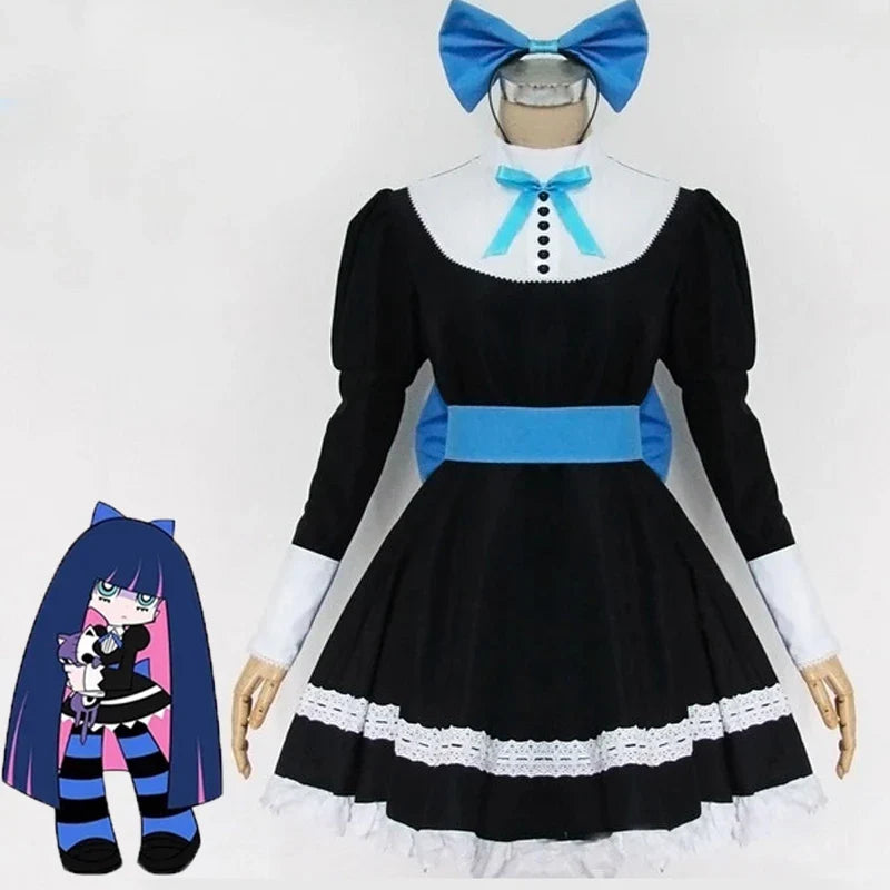 Stocking Anarchy Autumn Maid Cosplay - Panty & Stocking - Full set of clothing / S - Anime - Costumes - 3 - 2024