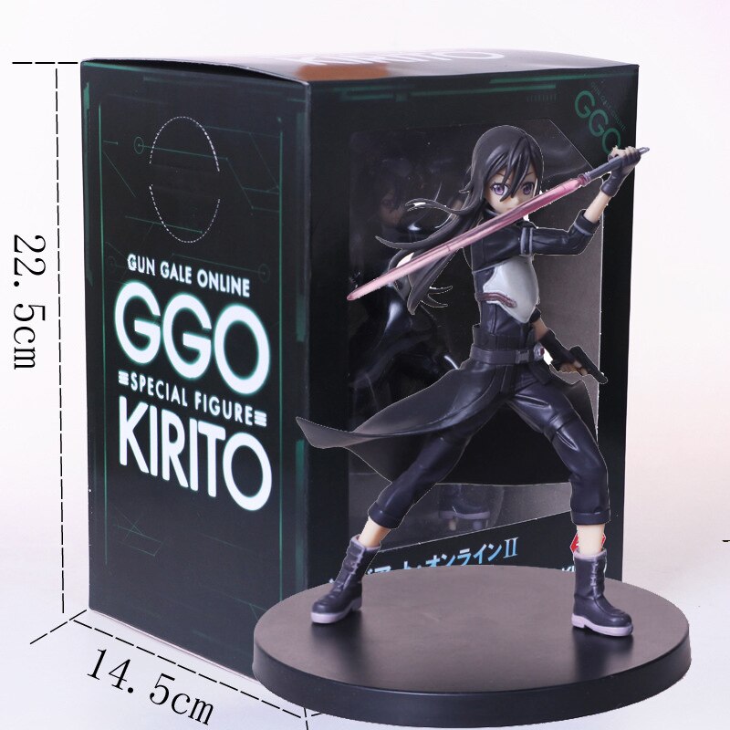 Sword Art Online GGO Kirito Action Figure - Kirito 2 in colorbox - Anime - Action & Toy Figures - 11 - 2024