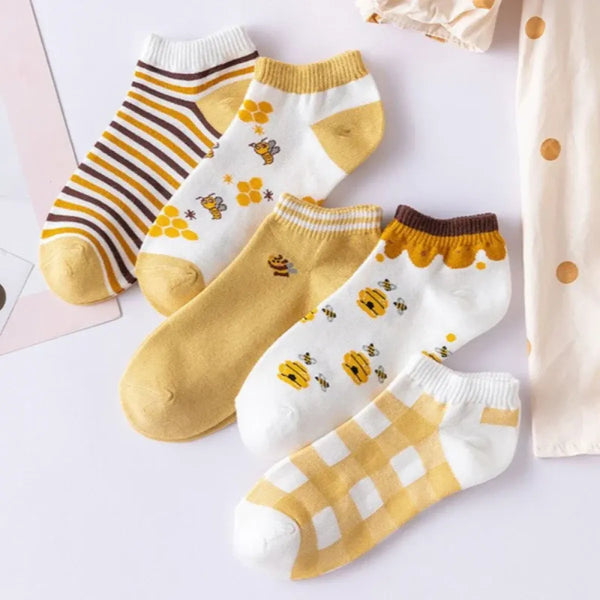 Ankle Boat Socks for Women - Breathable Spring Autumn Casual Socks - Women’s Clothing & Accessories - 1