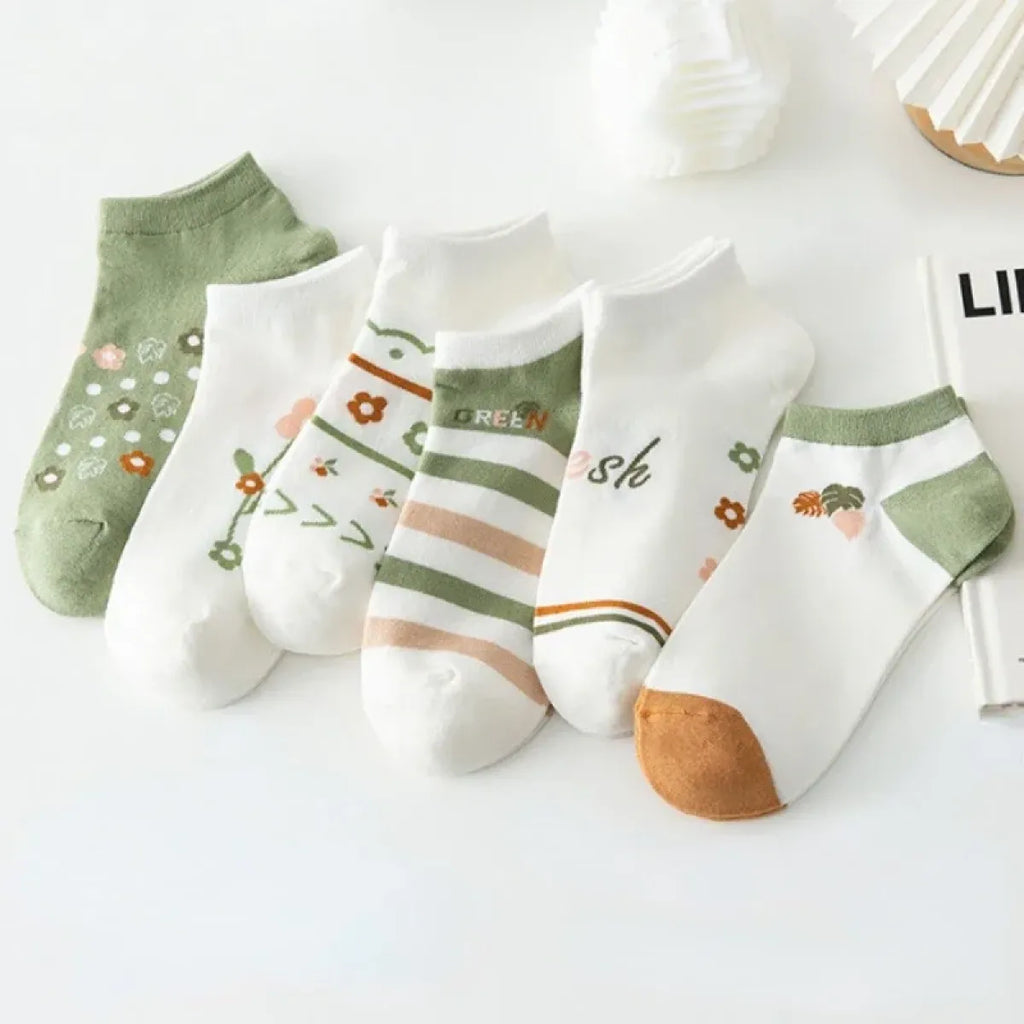 Ankle Boat Socks for Women - Breathable Spring Autumn Casual Socks - Women’s Clothing & Accessories - 14