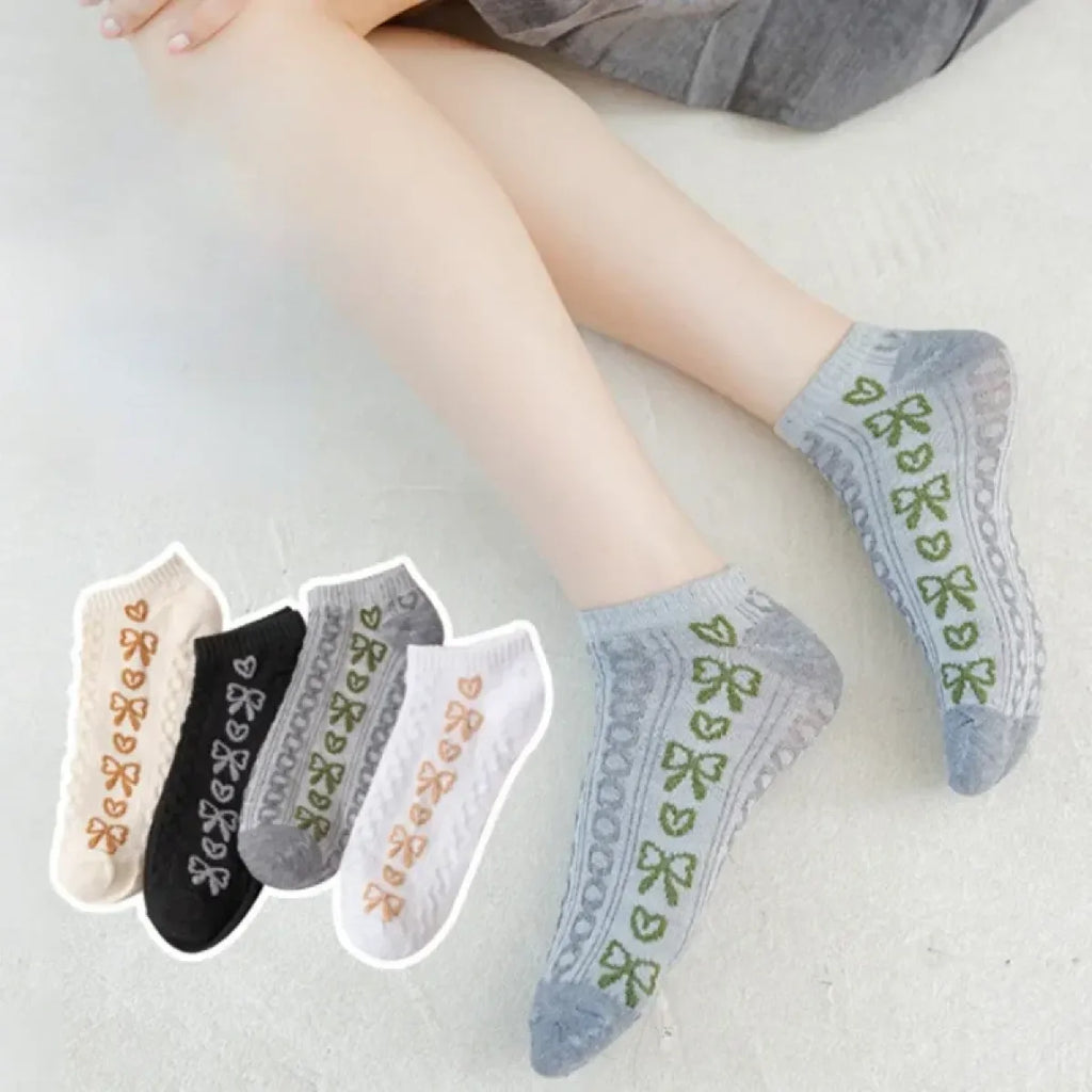 Ankle Boat Socks for Women - Breathable Spring Autumn Casual Socks - Women’s Clothing & Accessories - 25