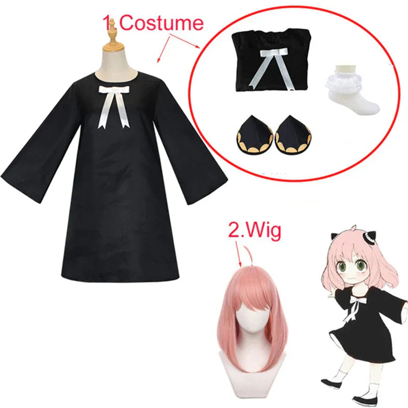 Spy X Family: Anya Forger Cosplay Costume - 5 / S - Dresses - Costumes - 11 - 2024