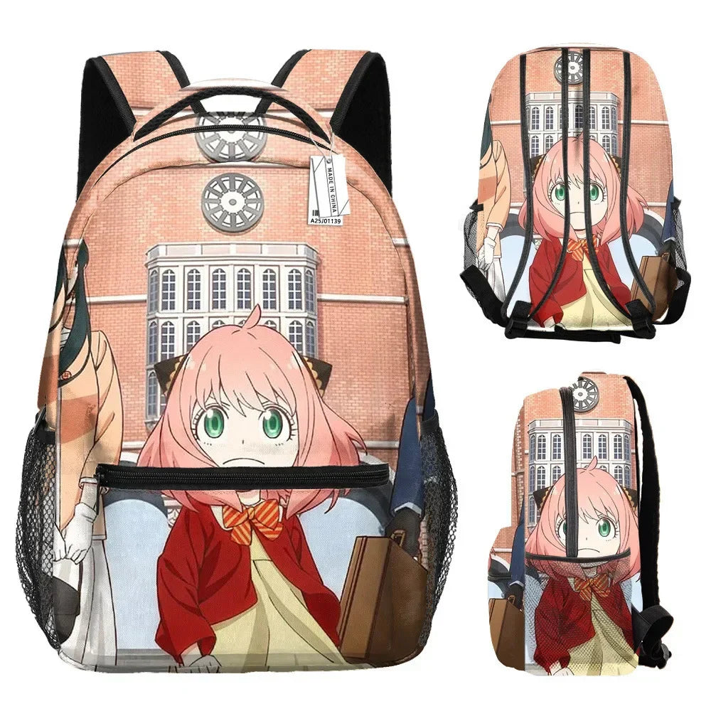 Anya Forger Print Backpack - Spy X Family Anime School and Laptop Bag - K / 30x17x40cm - Anime - Backpacks - 12 - 2024