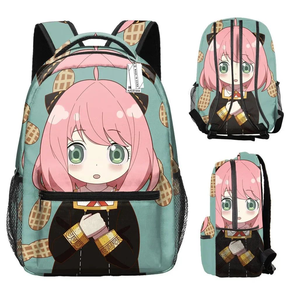 Anya Forger Print Backpack - Spy X Family Anime School and Laptop Bag - D / 30x17x40cm - Anime - Backpacks - 10 - 2024