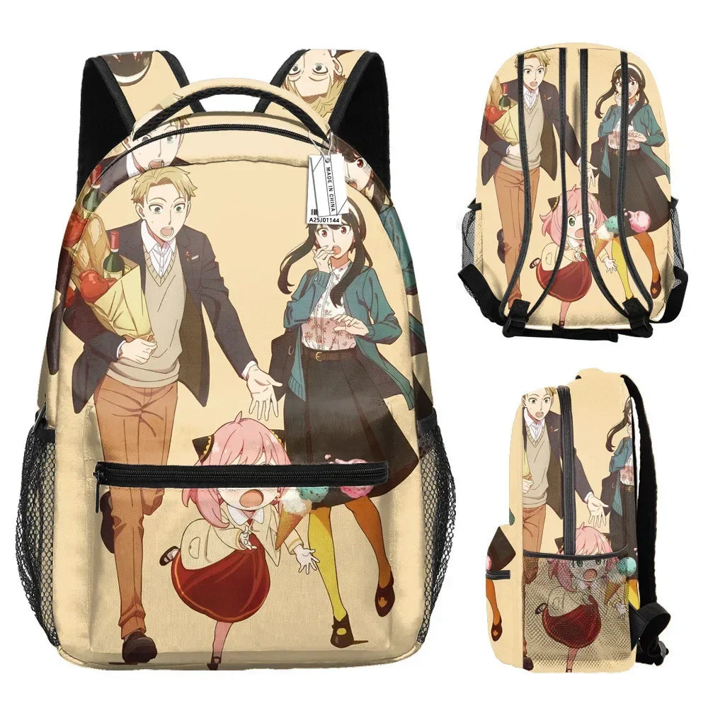 Anya Forger Print Backpack - Spy X Family Anime School and Laptop Bag - H / 30x17x40cm - Anime - Backpacks - 16 - 2024